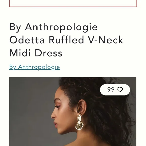 Anthropologie‎ floral dress - Picture 4 of 10